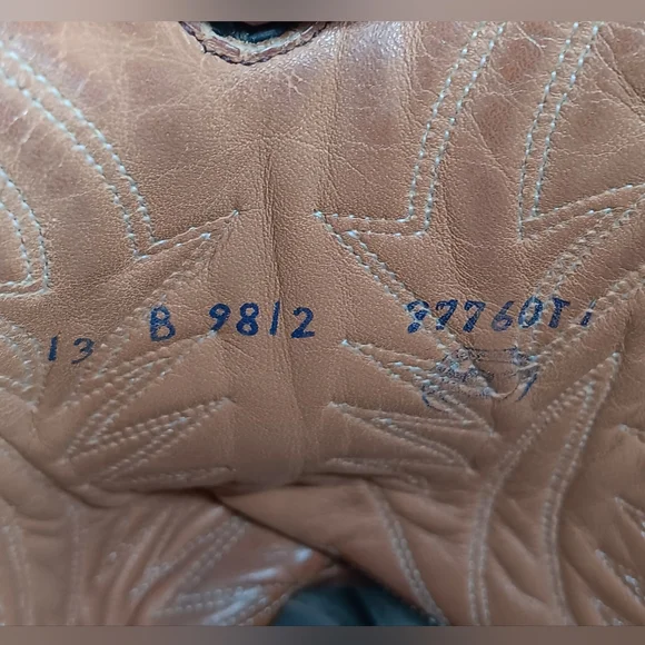 RED WING PECOS Men's Size 13 B Western Boots 9812 Cowboy Brown Leather Made USA - Picture 12 of 12